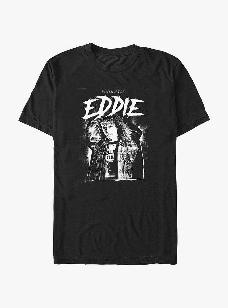 Stranger Things Memory of Eddie T-Shirt