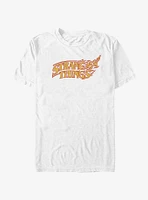 Stranger Things Vanishing Fire Logo T-Shirt