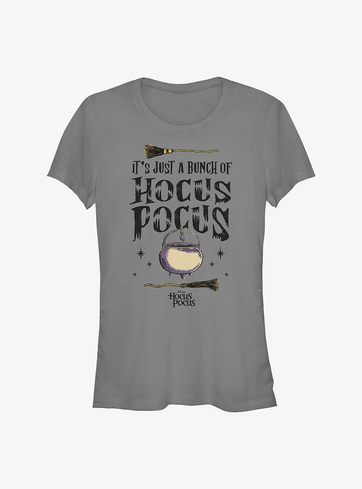 Disney Hocus Pocus Couldron Broom Girls T-Shirt