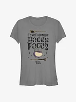 Disney Hocus Pocus Couldron Broom Girls T-Shirt