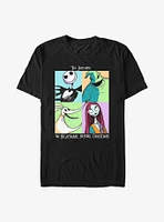 Disney The Nightmare Before Christmas Spooky Squares T-Shirt