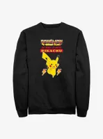 Pokemon Battle Ready Pikachu Sweatshirt