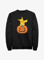 Pokemon Pikachu Pumpkin Sweatshirt