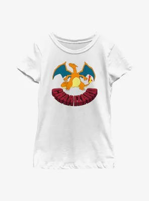Pokemon Charizard Youth Girls T-Shirt
