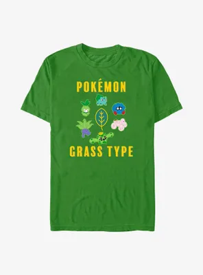 Pokemon Grass Type T-Shirt