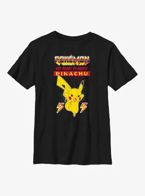 Pokemon Battle Ready Pikachu Youth T-Shirt