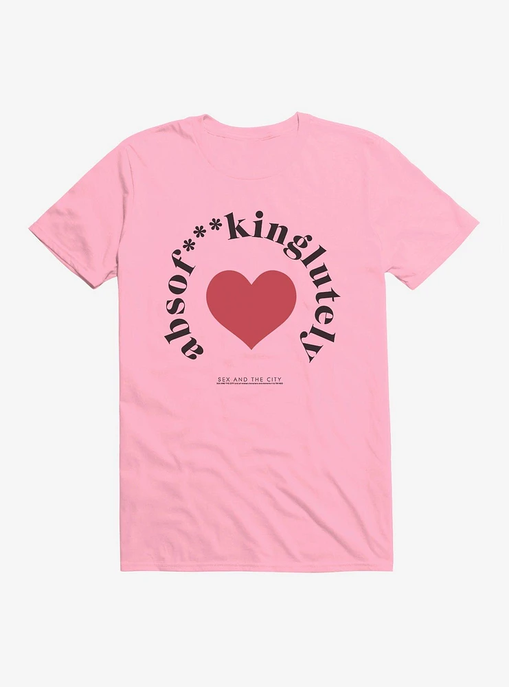 Sex And The City Absolutely Heart T-Shirt