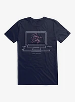 Sex And The City Laptop Outline T-Shirt