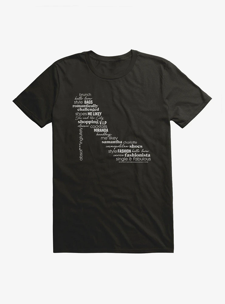 Sex And The City Stiletto T-Shirt