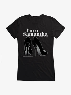 Sex And The City I'm A Samantha Girls T-Shirt