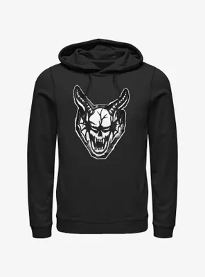 Stranger Things Cutout Demon Head Hoodie