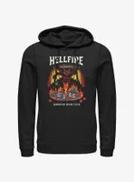 Stranger Things Hellfire Hawkins High Club Hoodie