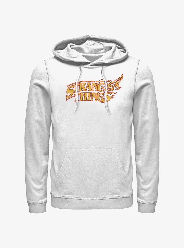 Stranger Things Vanishing Fire Logo Hoodie