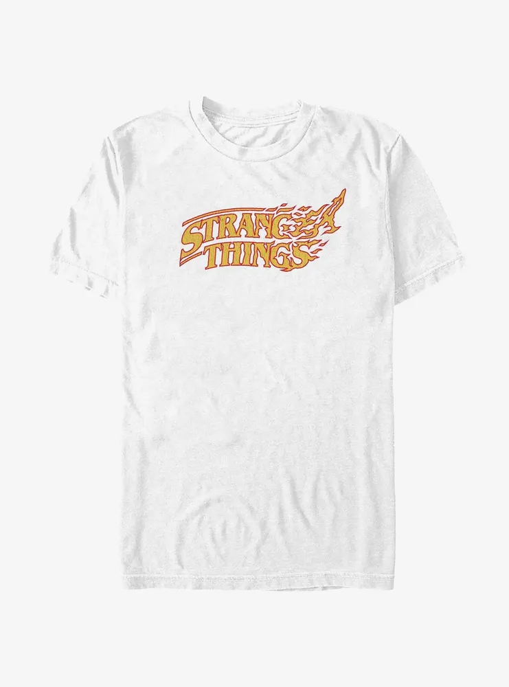 Stranger Things Vanishing Fire Logo T-Shirt