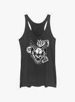 Stranger Things Cutout Hellfire Demon Womens Tank Top