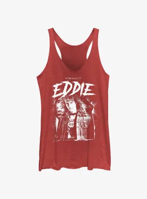 Stranger Things Memory of Eddie Womens Tank Top