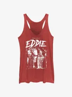 Stranger Things Memory of Eddie Womens Tank Top