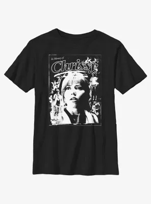 Stranger Things Memory of Chrissy Poster Youth T-Shirt