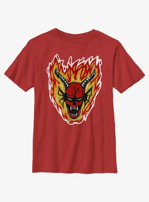 Stranger Things Demon Head Youth T-Shirt