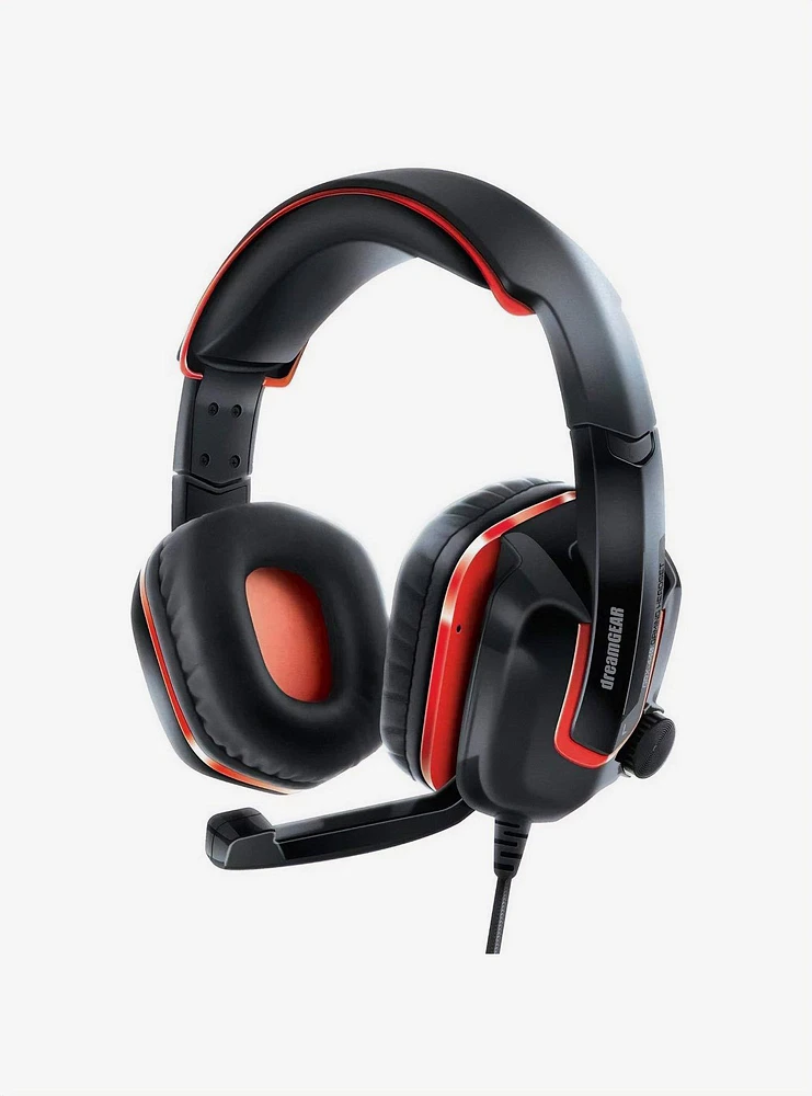 DreamGear DGSW-6510 GRX-440 Nintendo Switch Gaming Headset Black Red