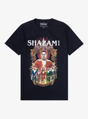 DC Comics Shazam! Fury Of The Gods Family T-Shirt