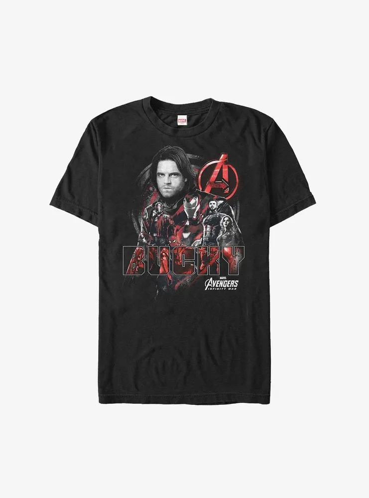 Marvel Avengers Bucky And The T-Shirt