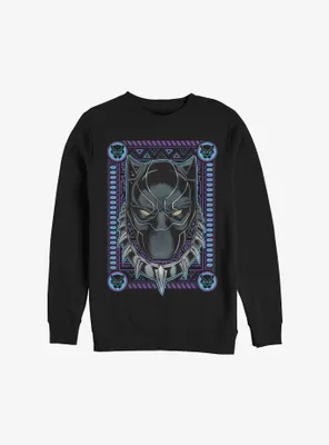 Marvel Black Panther Card Sweatshirt