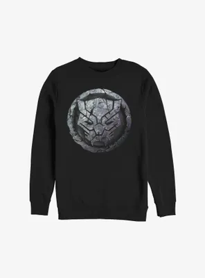 Marvel Black Panther Stone Emblem Sweatshirt