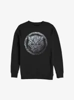 Marvel Black Panther Stone Emblem Sweatshirt