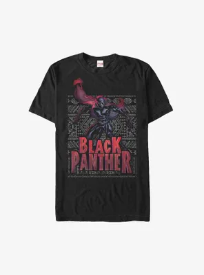 Marvel Black Panther Tribal Print T-Shirt