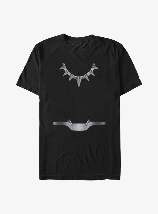 Hot Topic Marvel Black Panther Necklace Long-Sleeve T-Shirt | CoolSprings  Galleria