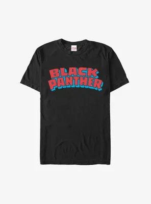 Marvel Black Panther Comic Logo T-Shirt