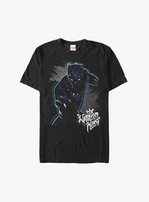 Marvel Black Panther Warrior King T-Shirt