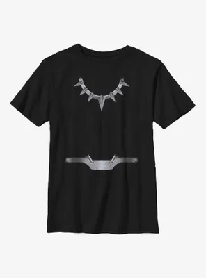 Marvel Black Panther Distressed Costume Youth T-Shirt
