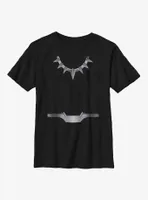 Marvel Black Panther Distressed Costume Youth T-Shirt