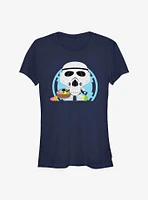 Star Wars Stormtrooper Easter Egg Hunter Girls T-Shirt