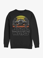 Star Wars Sunset Tie Fighter Sweatshirt