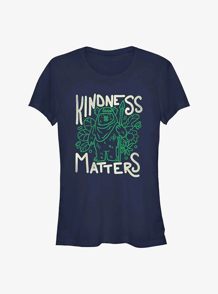 Star Wars Ewok Kindness Girls T-Shirt