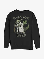 Star Wars Yoda Best Dad Sweatshirt