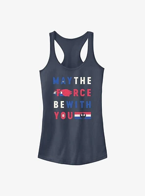 Star Wars May The Force Be With You Girls Tank