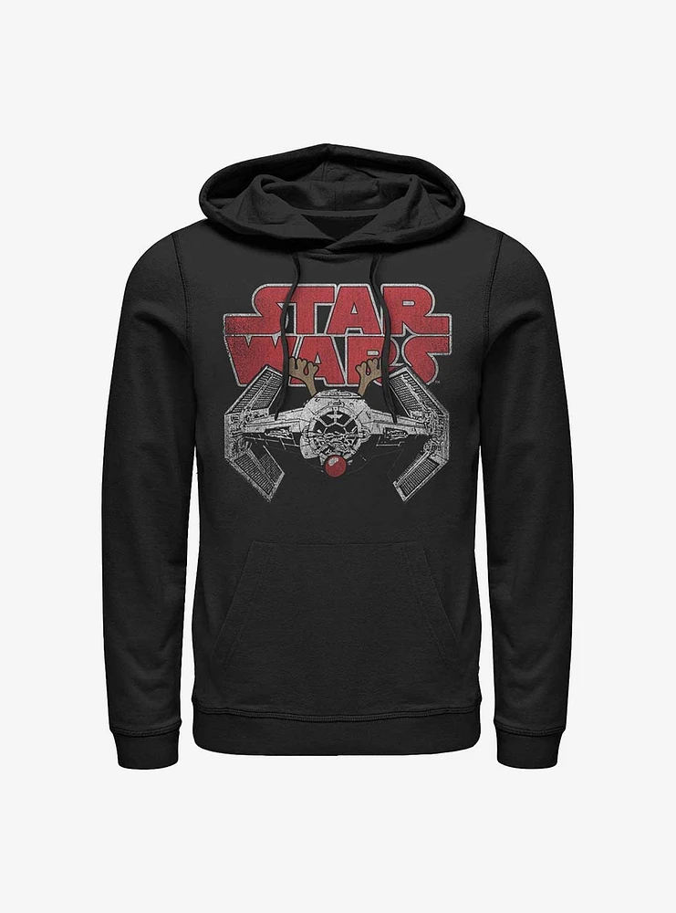 Star Wars Rudolph Tie Fighter Logo Hoodie