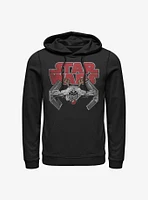 Star Wars Rudolph Tie Fighter Logo Hoodie