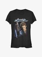 Star Wars Anakin Lightsaber Girls T-Shirt