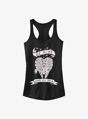 Star Wars Be Mine Falcon Girls Tank