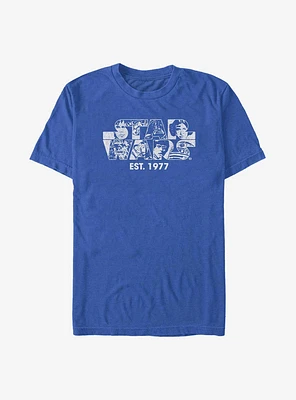 Star Wars Logo Faces T-Shirt