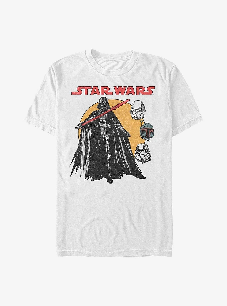 Star Wars Retro Villain Darth Vader T-Shirt