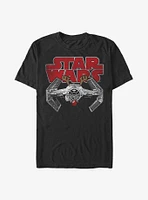 Star Wars Rudolph Tie Fighter Logo T-Shirt