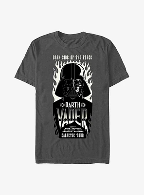 Star Wars Vader Flame Galactic Tour T-Shirt