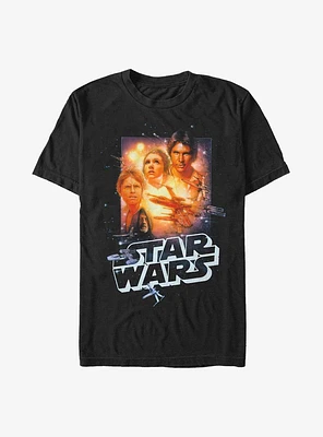 Star Wars Vintage Collage T-Shirt