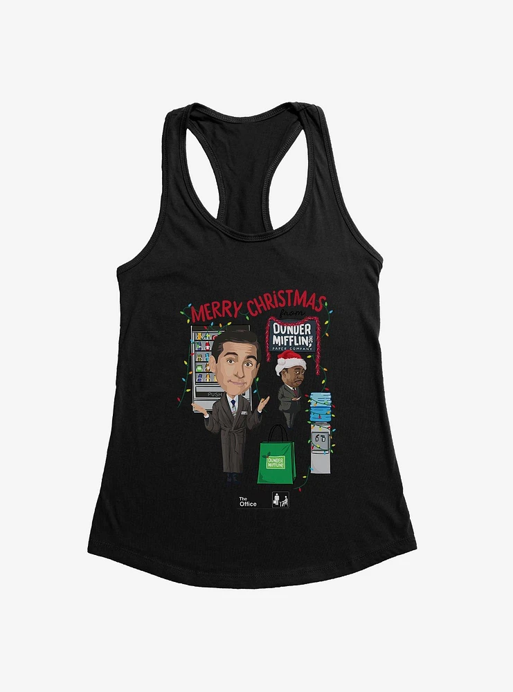 The Office Dunder Mifflin Christmas Girls Tank